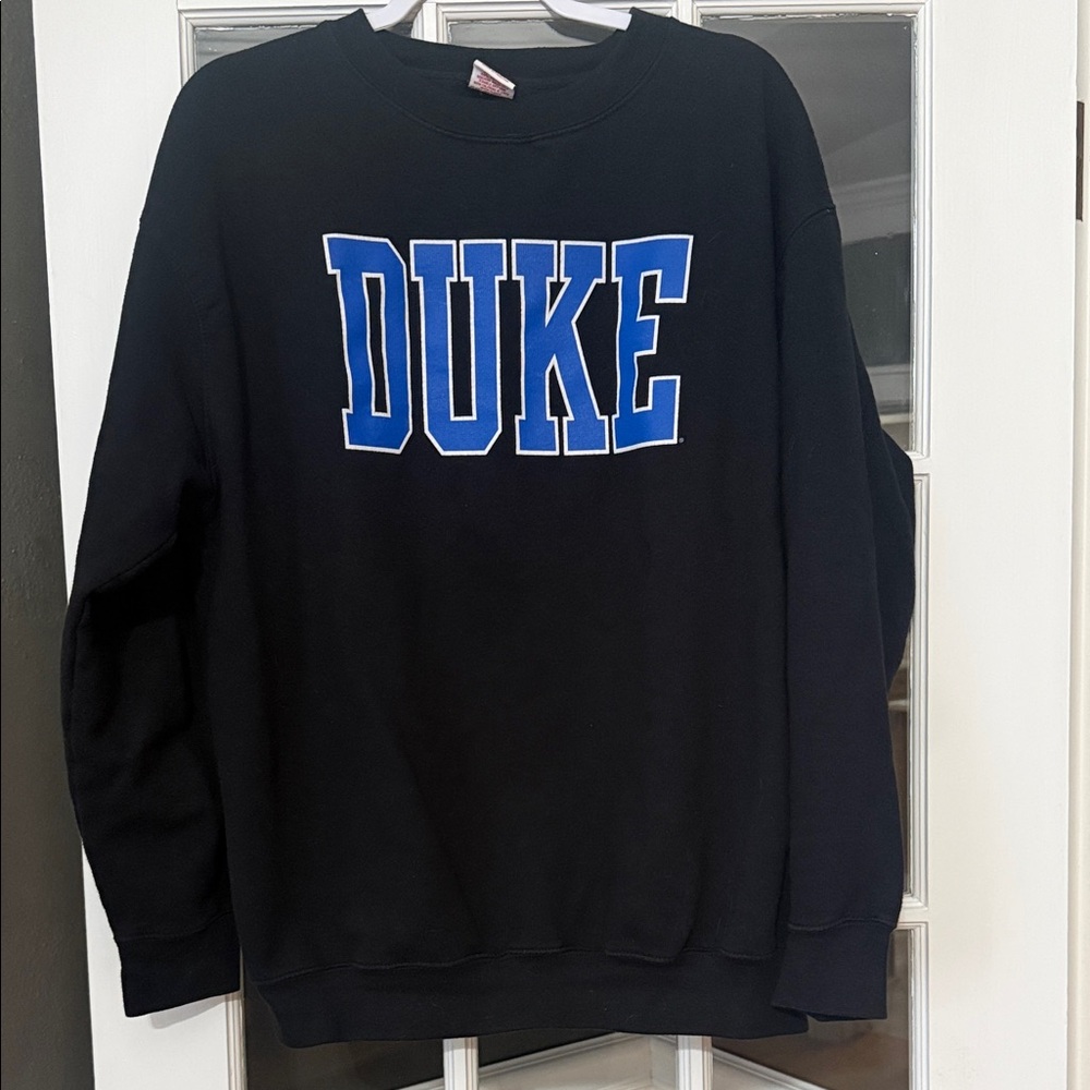 Duke Crewneck Sweatshirt - Black/Blue